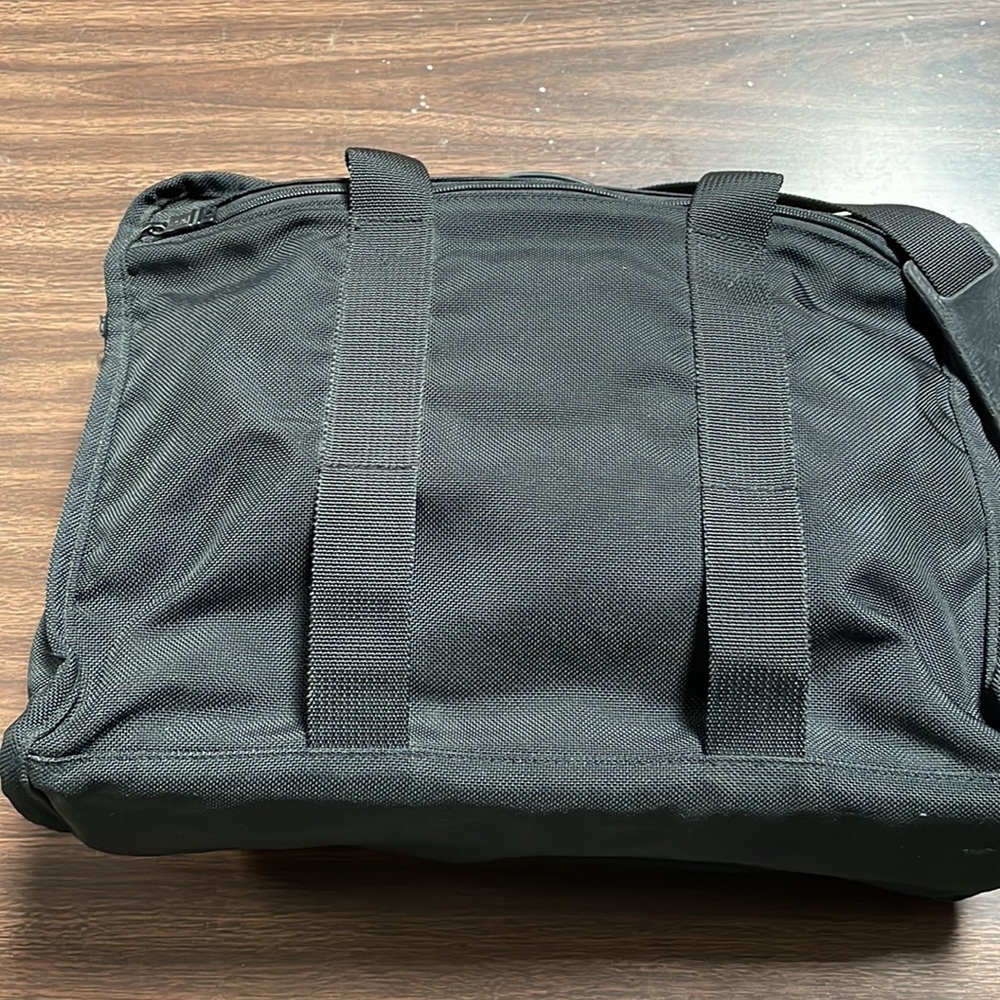 Tumi Briefcase Computer Case Black Ballistic Nylo… - image 2